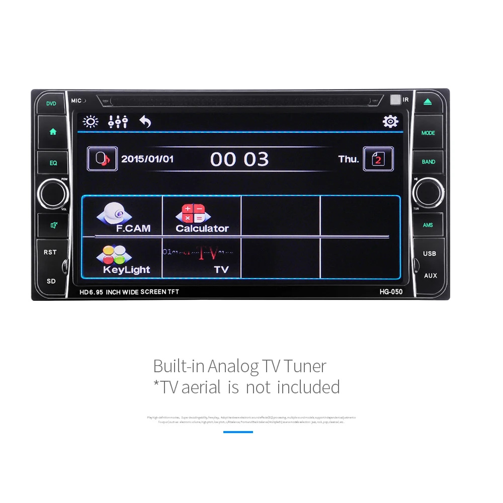 Автомобильный Радио 2 Din Автомобильный мультимедийный плеер 7 ''Авторадио Bluetooth USB аудио Радио DVD стерео для Toyota Corolla Camry RAV4
