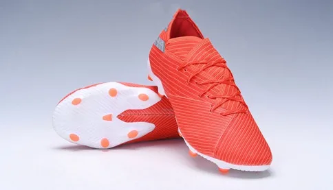 3 Высокое качество мужские футбольные бутсы Nemeziz 19,1 FG футбольные бутсы messi футбольные бутсы Tacos de futbol - Цвет: 3