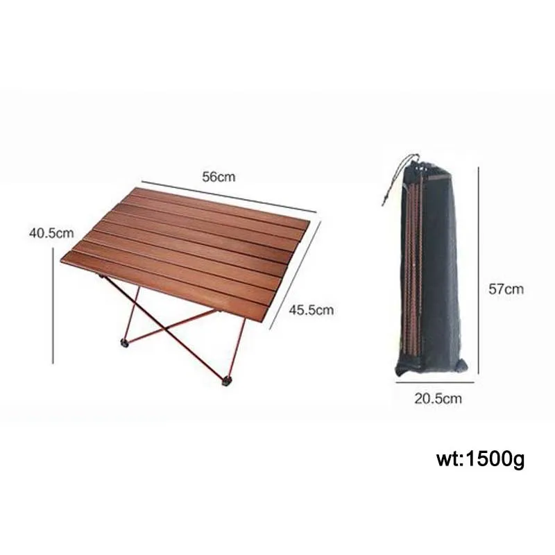 Водонепроницаемый складной портативный многофункциональный стол из
