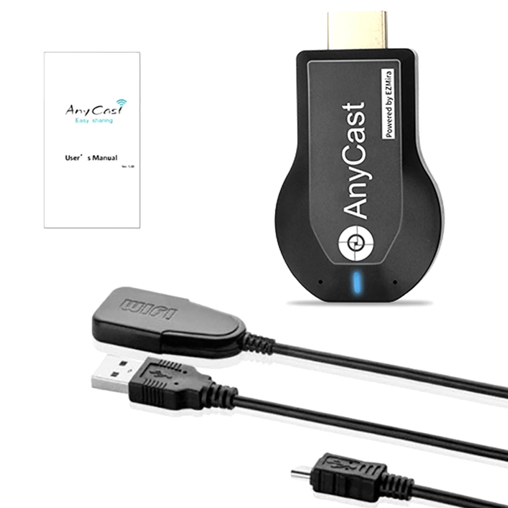 Anycast M2 Plus Ezcast Miracast 1080P ТВ палка Wifi Дисплей приемник ключ экран Sharer|Беспроводные