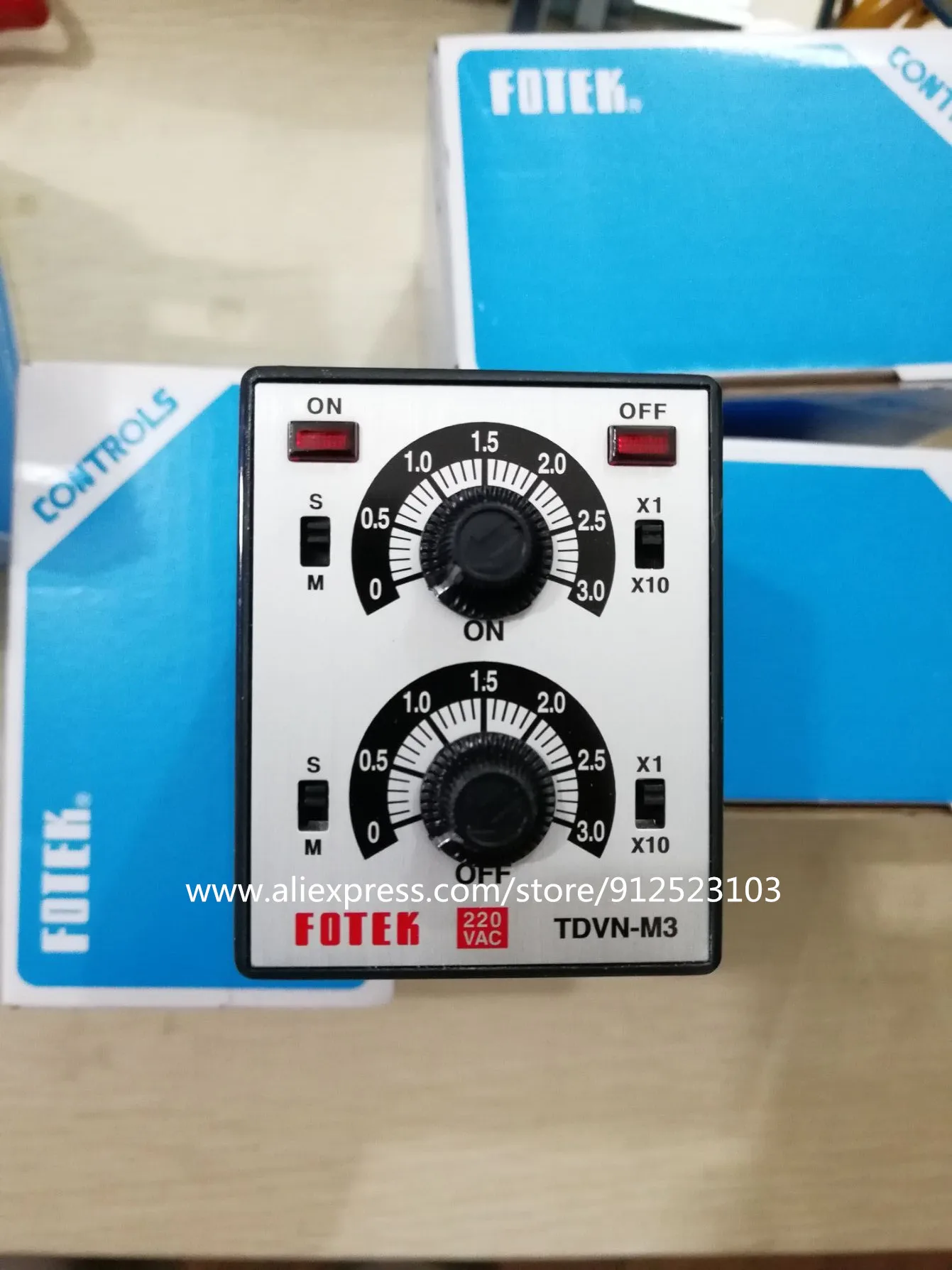 

TDVN-M3-220V FOTEK Twin Timer 100% New Original TDVN-M3