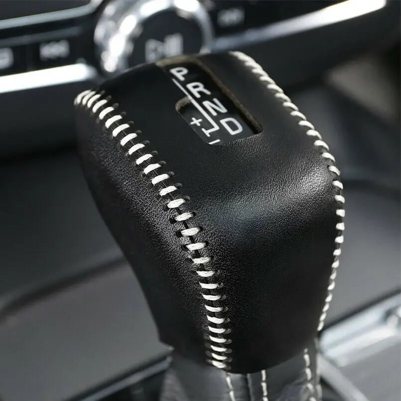 1 шт. натуральная кожа коробка скоростей накладка на рычаг для VOLVO XC60