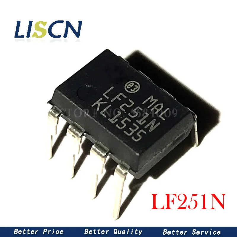 

10 шт. операционный усилитель LF251N LF251 251N DIP8 новый