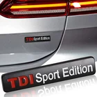 Наклейка с логотипом на задний багажник автомобиля, для Volkswagen VW Golf Jetta Passat Bora R32 Phaeton EOS Scirocco