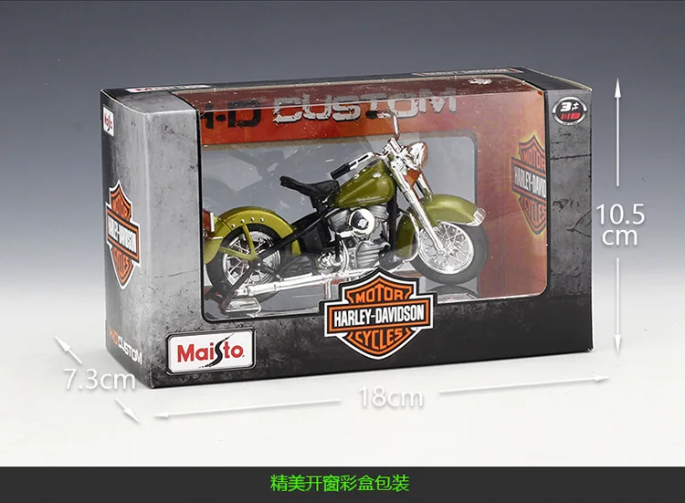 

Maisto 1:18 Harley 1953 74FL HYDRA GLIDE Metal Luxury Vehicle Diecast Pull Back Cars Model Toy Collection Xmas Gift