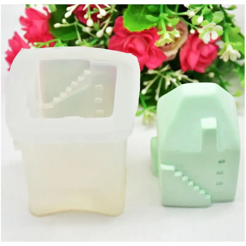 

hristmas House Resin Casting Mold Gingerbread Chocolate Fondant Mold DIY Crafts