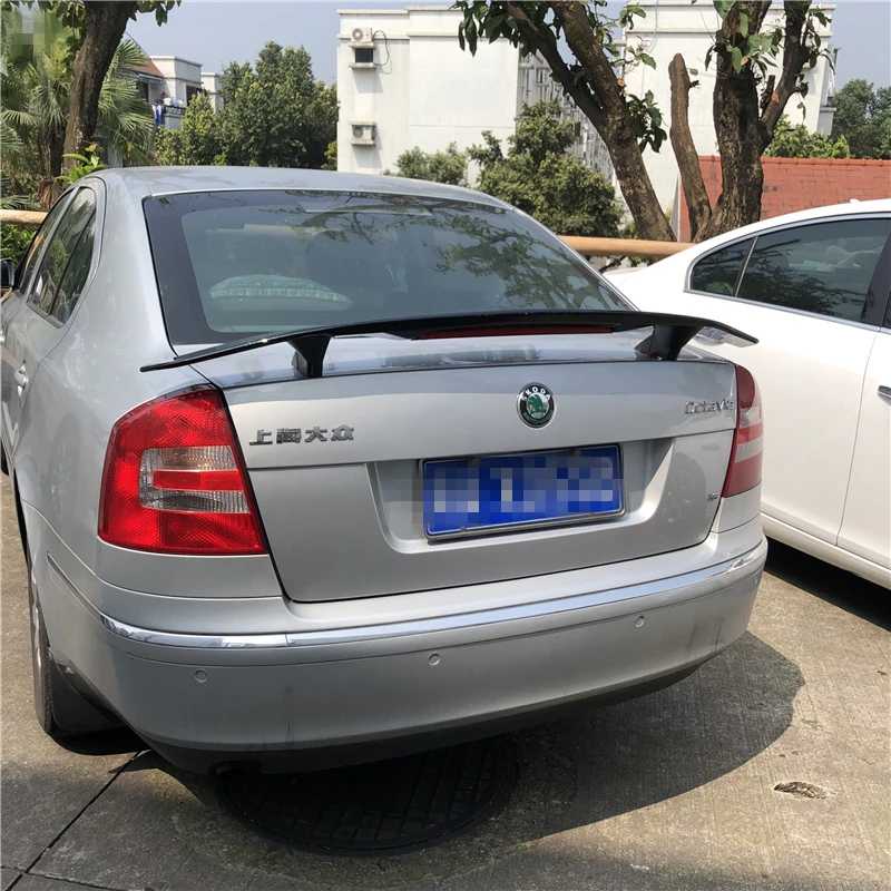 Спойлер для Skoda Octavia 2009-2014 спойлер АБС-пластик цветной задний | Автомобили и