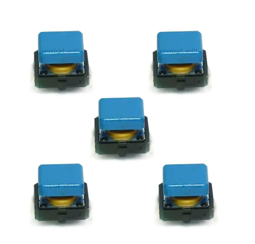 5PCS CNC EDM Wire Cut Accessories Button Switch Contactor Button-12mm*12mm