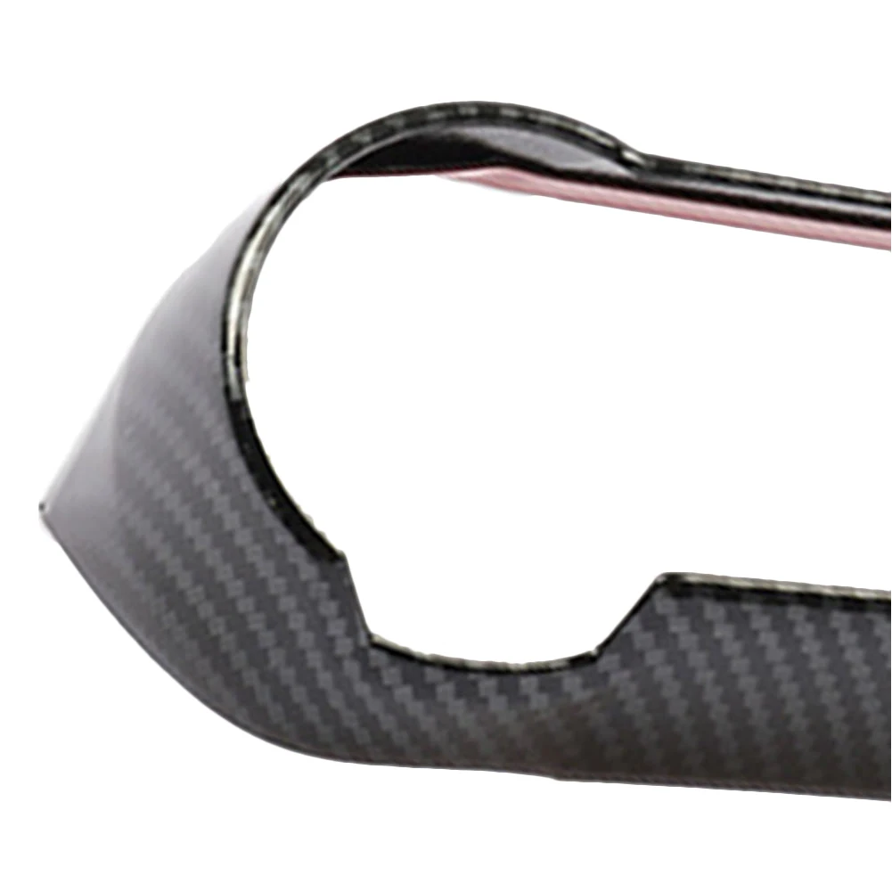 

For Toyota RAV4 2019 Car Interior Air Conditions Switch Panel Cover Frame Trim Sticker Decor Carbon Fiber ABS Auto Styling