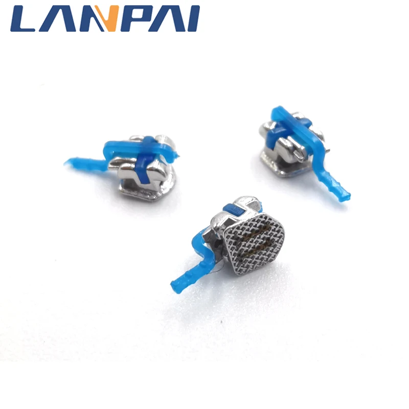 

28 шт./упаковка, металлические ортодонтические скобы Lanpai 0,022 Solt 3 /345