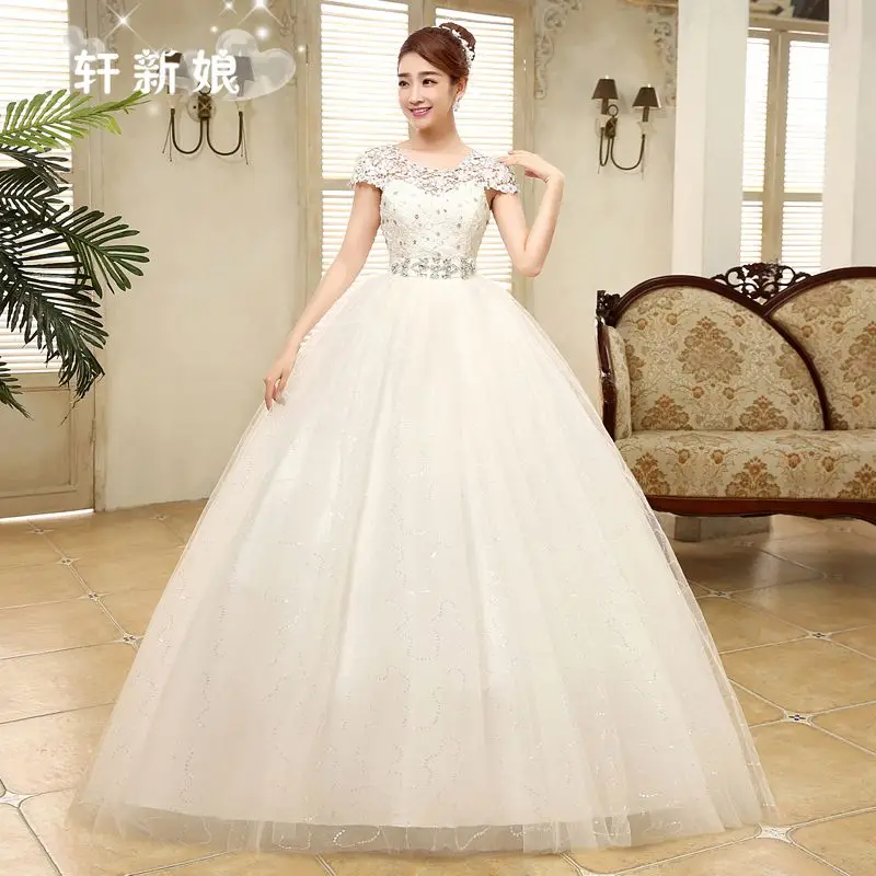 Бесплатная доставка красное свадебное платье 2019 белого размера плюс кружевное