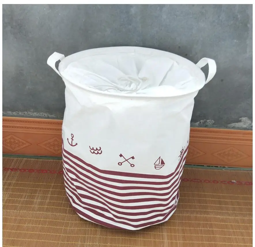 Новая версия Zakka, тканевая Водонепроницаемая корзина для одежды, грязный бочонок, Складные Игрушки для одежды, креативная утолщенная корзина для хранения белья