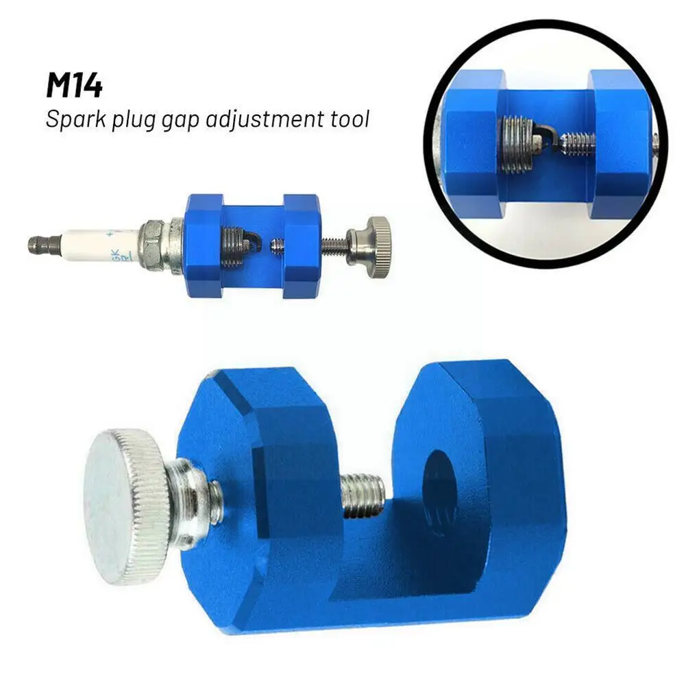 

Spark Plug Caliper Tool 14mm Spark Plug Gap Adjustment Spark Adjustment Tool Plug Tool Tool I2F6