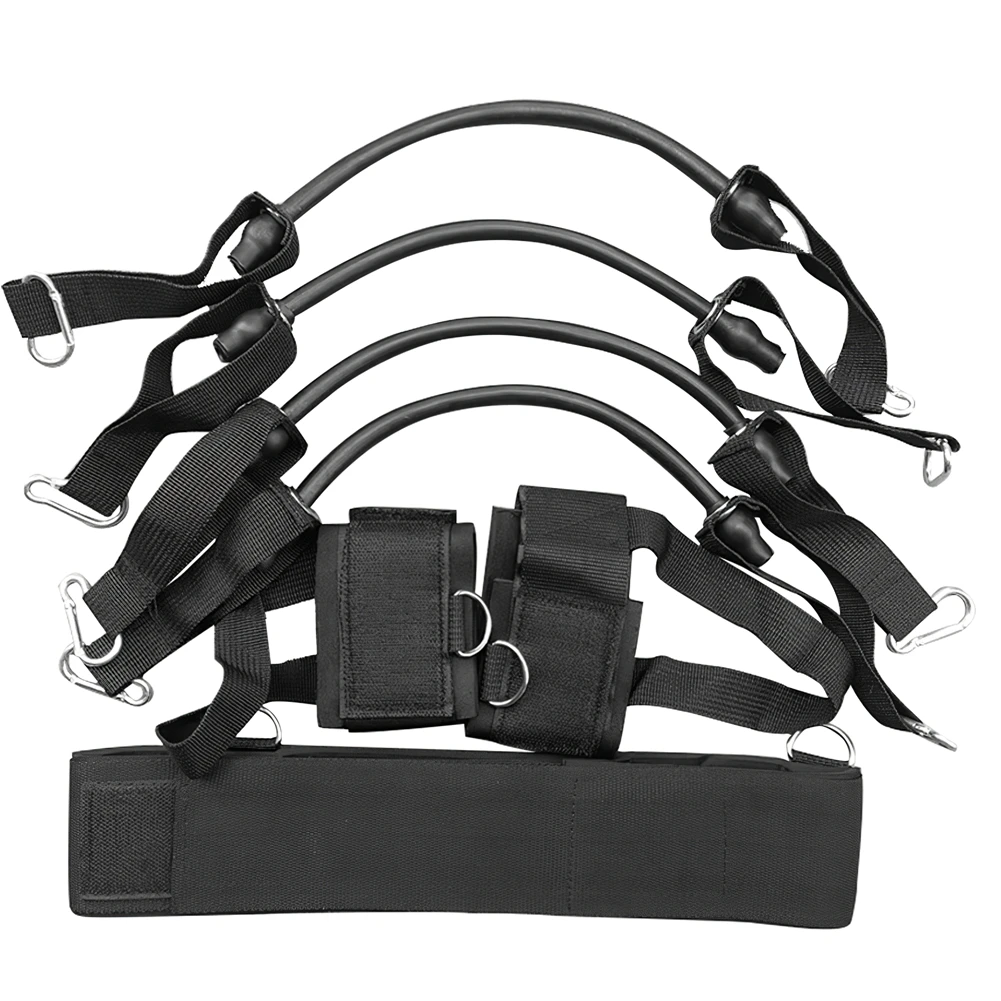 

Fitness Bounce Trainer Pull Rope Basketball Football Running Jump Trainer Resistance Bands Legs Strength Agility Training Strap