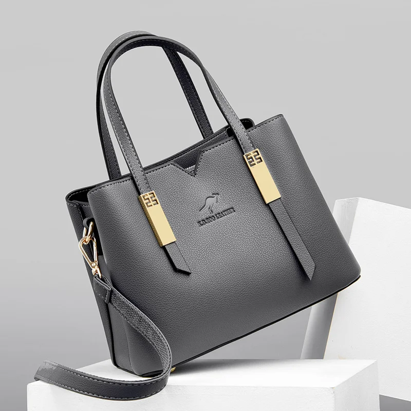 

Luxury Handbag Women Bags PU Leather Designer Female Shoulder Bag Ladies Crossbody Bag Messenger Bag Top-Handle Bags Bolsa