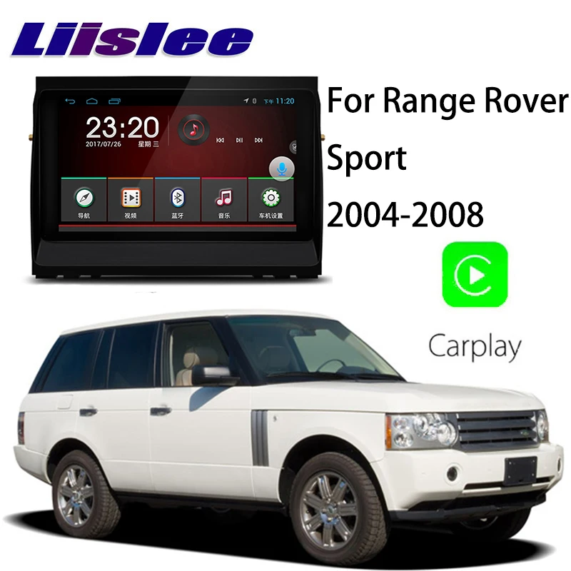 Автомобильный мультимедийный плеер Liislee NAVI для Land Rover Range Sport L319 2004 ~ 2013
