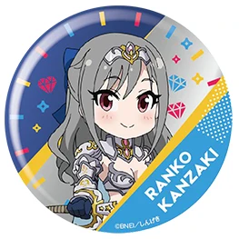 IDOLM@ STER аниме Idolmaster Золушка девушки игровой значок театральный персонаж крутой металлический значок брошь булавки - Окраска металла: 07 Ranko Kanzaki