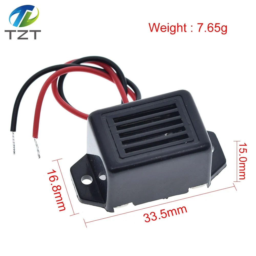 Зуммер сигнализации 12 В постоянного тока 85 дБ мини электронные зуммеры с