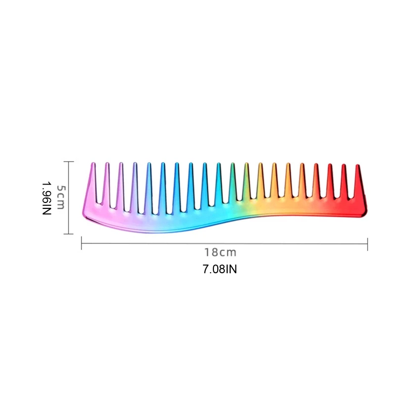 

Professional Gradient Comb Hair Styling Hairdresser Cutting Hairdressing Comb