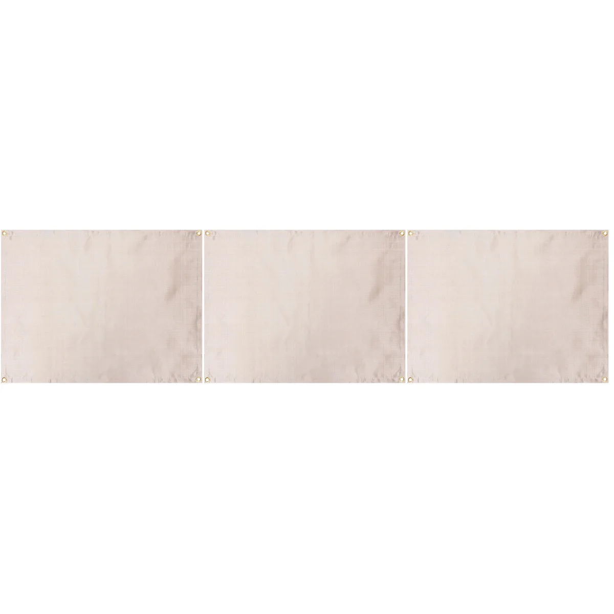 

3 pcs Fire Blanket Fire Resistance Mat Cloth for Home Outdoor