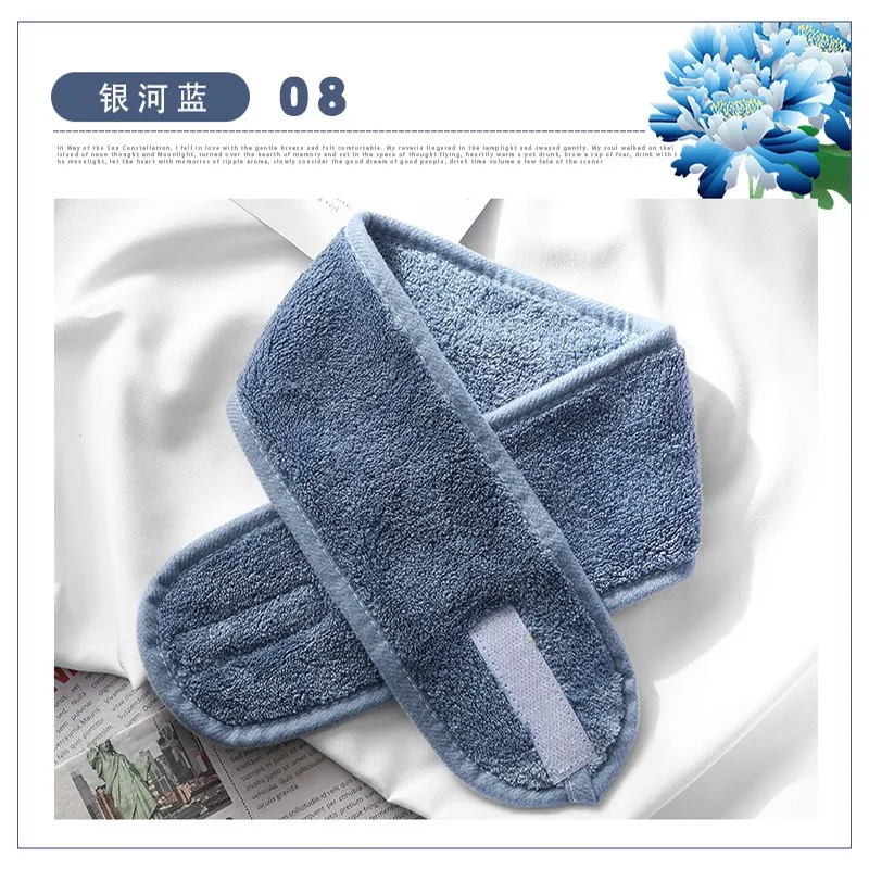 

Adjustable Wide Hairband Yoga Spa Bath Shower Makeup Wash Face Cosmetic Headband For Women Ladies Make Up Accessories