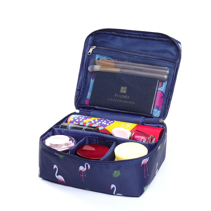 Вместительная дорожная косметичка портативная Водонепроницаемая сумочка для