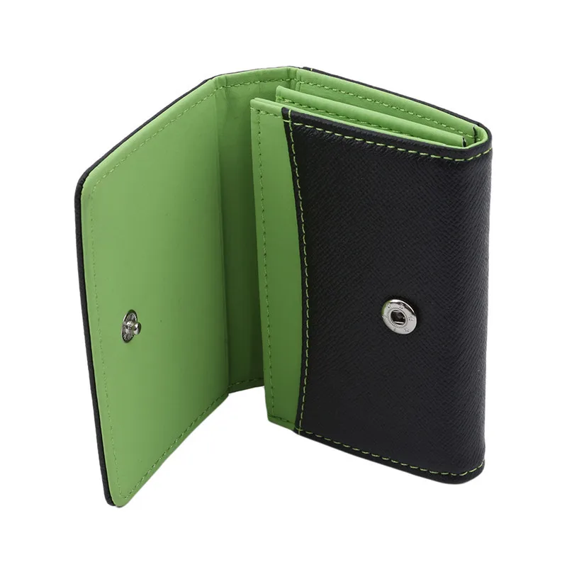 

Fashion Patchwork Pu Leather High Quality Wallets Men Card Holder Coins Holders For Men Hasp Purse New Arrival