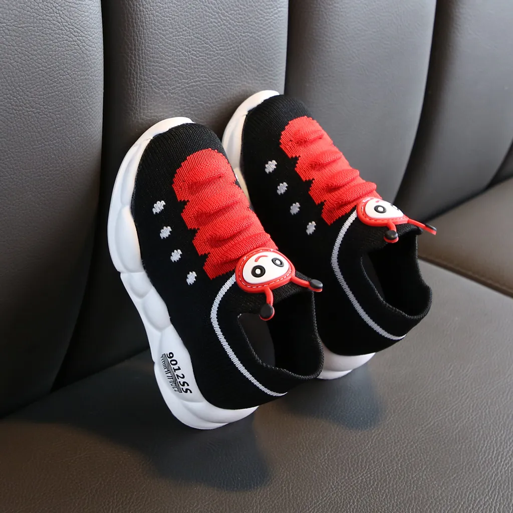 Детская обувь для маленьких девочек эластичная повседневная малышей мягкая