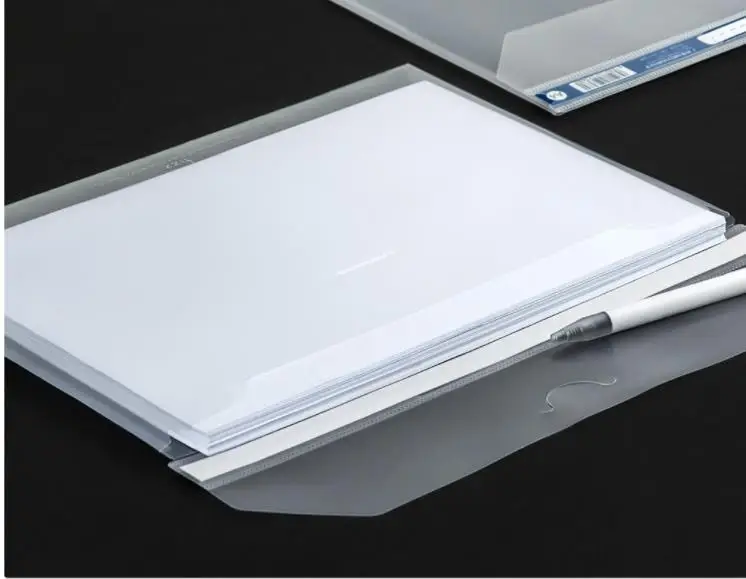 6 шт./компл. xiaomi mijia A4 сумка для файлов Водонепроницаемая классификация сумка для хранения отделка прозрачная папка для офиса умный дом