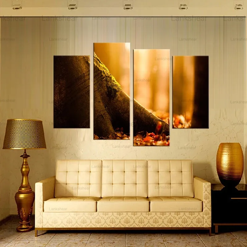 

Картина на холсте без рамы картина с осенним деревом Современный домашний декор для стен картина с художественной печатью картина на Artwor печать современной картины