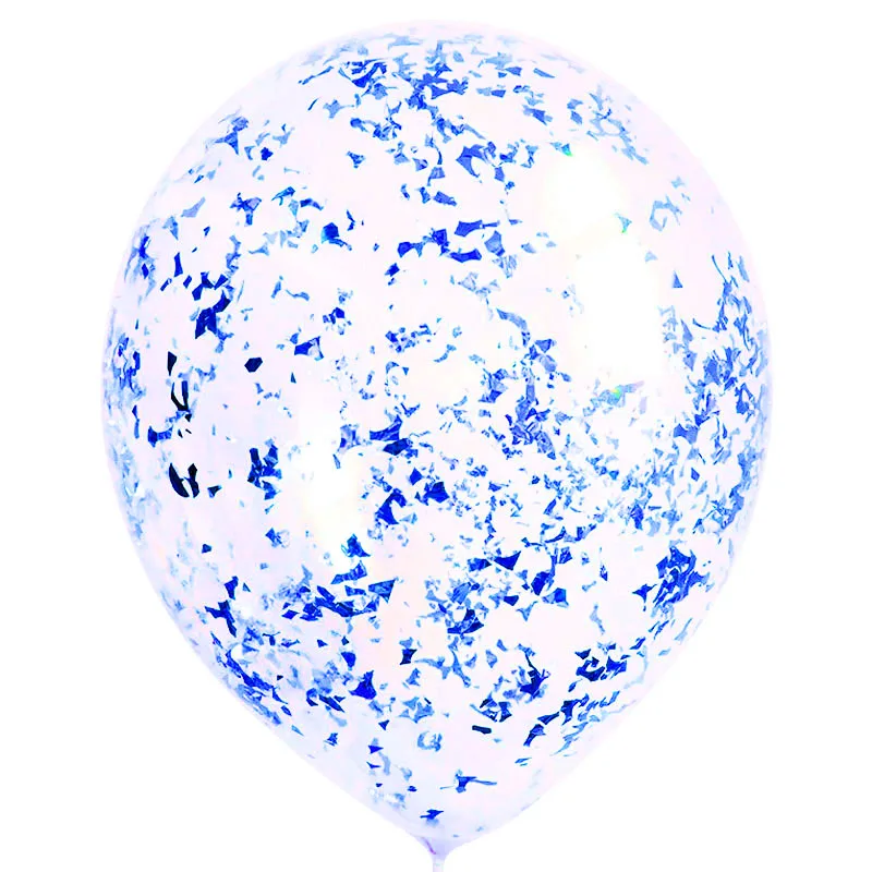 10Pcs balloon 10 шт Прозрачные Шары конфетти далд звезда баллон из гелий детский душ балон надувной шар День рождения деко взрослый Свадебный шар - Цвет: 10Pcs balloon