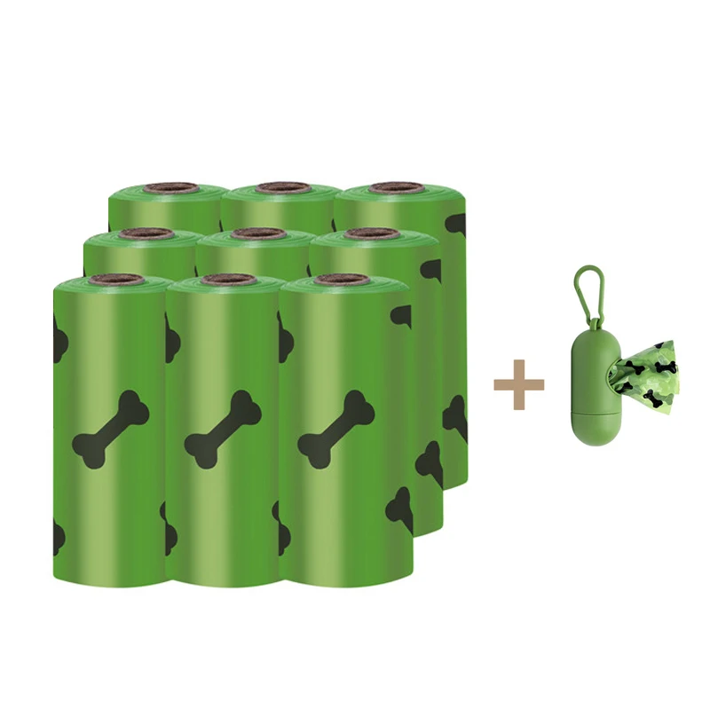 Мусорный мешок для собак коробка уборки и питомцев поводок аксессуары на