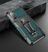 luxury magnetic armor shockproof protect bring bracket phone case for oppo a16 a74 a94 a54 a53 a32 a52 a72 a92 4g pc back cover
