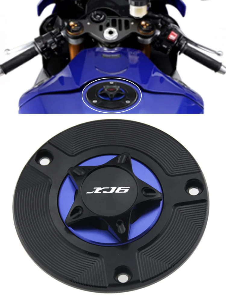 

Мотоцикл газовый топливный бак Крышка для YAMAHA XJ6 утечки FZ-6R 2009-2015, FZ6 N/S 2004-2009
