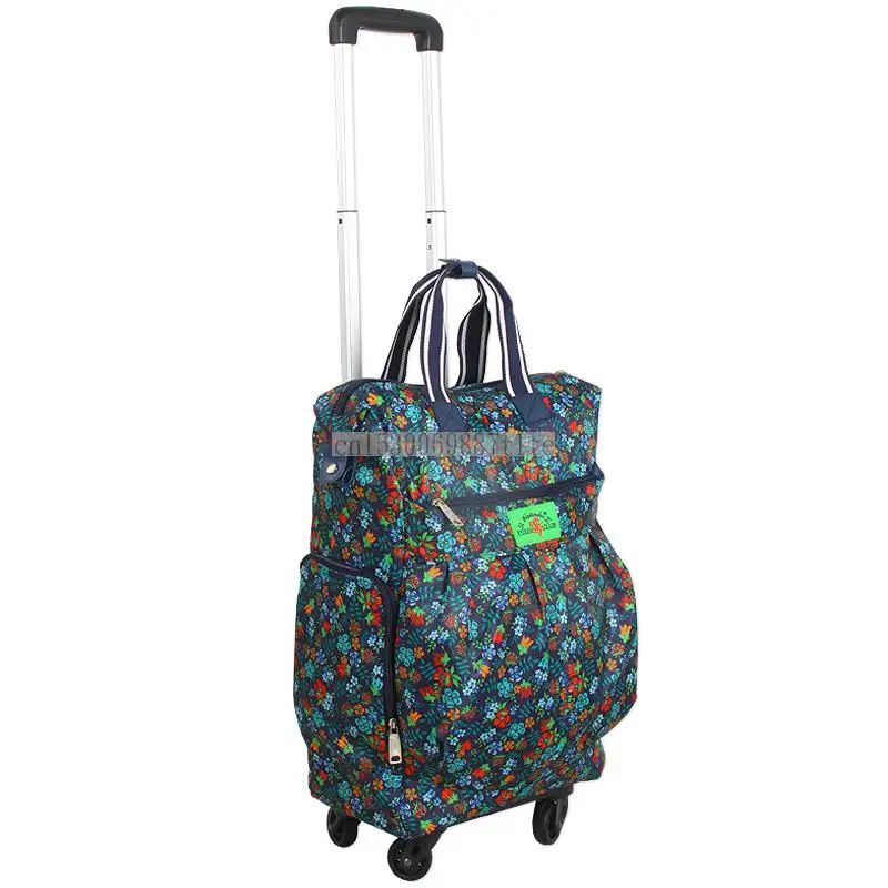 Тележка для покупок тележка на колесиках Складная портативная маленькая легкая