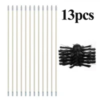 long handle flexible pipe rods with nylon brush for chimney cleaner brush clean rotary sweep system fireplace kit rod tool set