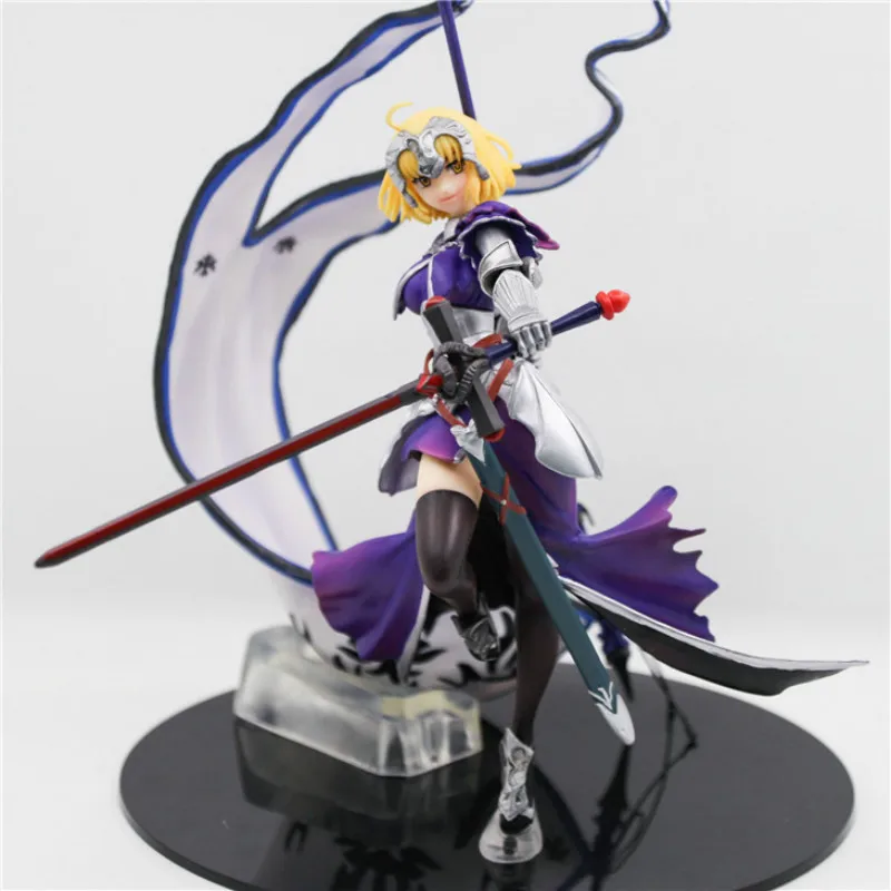 17 см Fate Order линейка фиолетовая Apocrypha Jeanne Dɺrc фигурка ПВХ популярная девушка DIY Joan