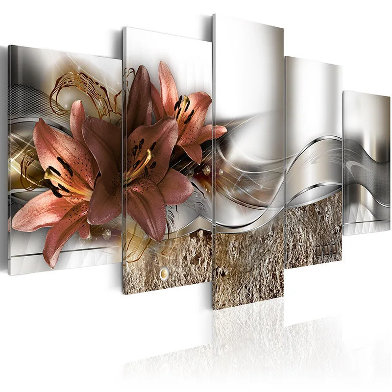 

Wall Paintings Picture Decor 5PCS Modern Oil Painting Drawing High Quality