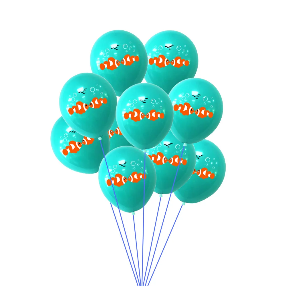 12-дюймовый рыба-клоун Немо латексный шар океанская тема День рождения Свадьба