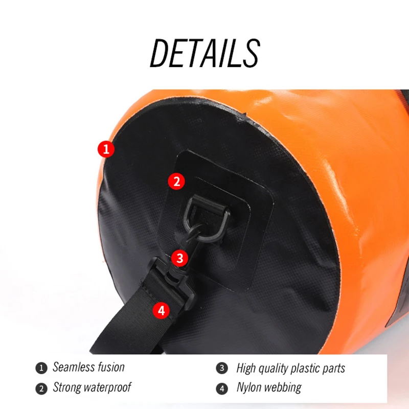 Водонепроницаемая мотоциклетная сумка Sepiolite дорожная сухая спортивная 20 л/30 л