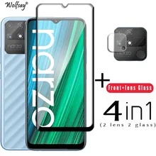Tempered Glass For Realme Narzo 50A Glass For Narzo 50A 50i 30A 30 Pro Full Cover Screen Protector For Narzo 50A Lens Film Tempered Glass For Realme Narzo 50A Glass For Narzo 50A 50i 30A 30 Pro Full Cover Screen Protector For Narzo 50A Lens Film