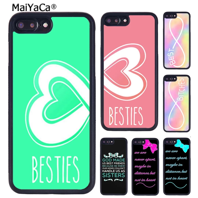 MaiYaCa Цитата ies Бесконечность с надписью Best Friends в комплекте чехол для iphone 11 12 Pro MAX X
