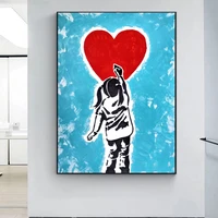 fsbcgt diy painting by numbers pop graffiti art heart pictures by numbers adults for drawing on canvas home wall art decor