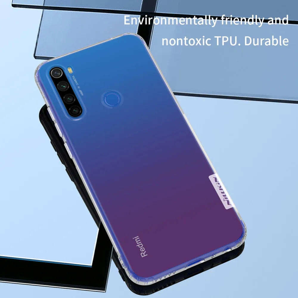 Для Xiaomi Redmi Note 8T 8 7 Pro 4X4 Nillkin ТПУ чехол для телефона силиконовый чехол кристально чистый чехол для Redmi Note 8T 8 7 Pro Чехол
