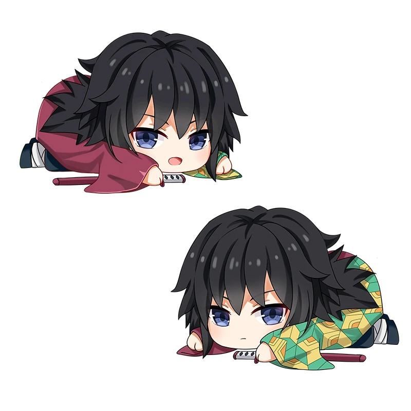 Аниме Demon Slayer: Kimetsu no Yaiba Kamado Tanjirou Nezuko Косплей короткая мягкая игрушка подушка набивная подушка для игрушек Рождественский подарок - Цвет: C
