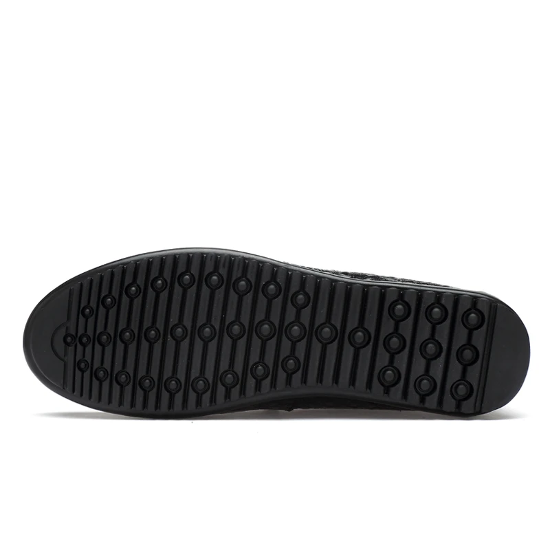 Туфли мужские для вождения натуральная кожа крокодиловый узор дышащие лоферы