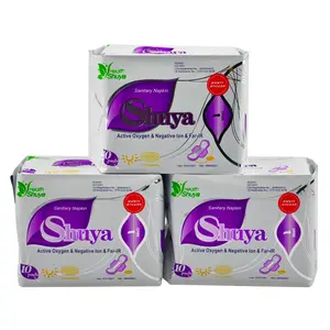 3 упаковки менструальных прокладок, анионные гигиенические прокладки, Женский гигиенический продукт, хлопковые гигиенические прокладки для здоровья, анионные прокладки shuya, 30 шт.