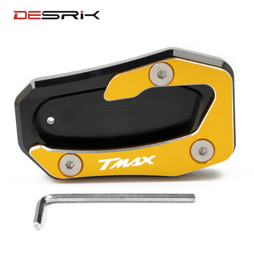 Алюминиевая Подставка с ЧПУ боковая подставка удлинитель пластина для Yamaha T MAX TMAX