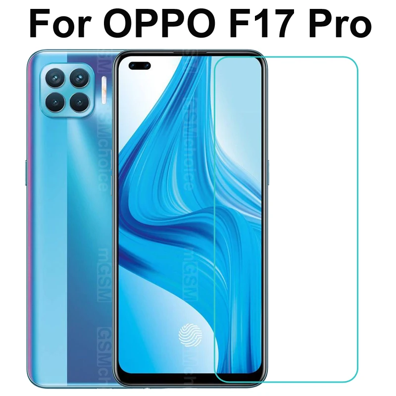 

For OPPO F17 Pro CPH2119 Tempered Glass 9H Protective Screen Protector Case For OPPO F17 CPH2095 Cover Glass Phone Safety Film