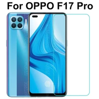 for oppo f17 pro cph2119 tempered glass 9h protective screen protector case for oppo f17 cph2095 cover glass phone safety film